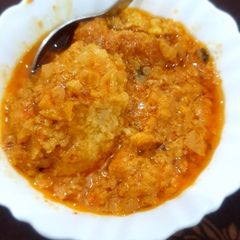 A picture of Kofte ki Sabzi.