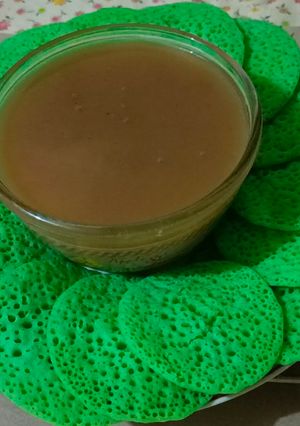 Foto resep Serabi kuah kinca