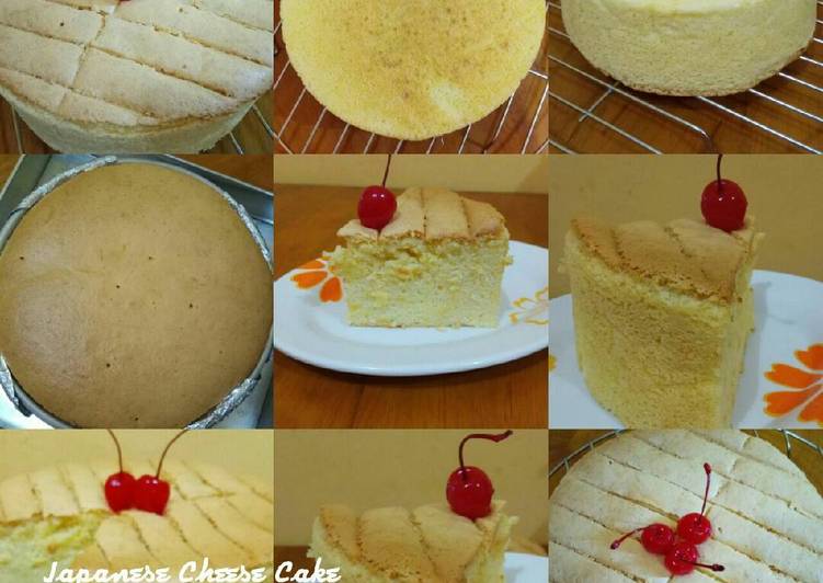 Cara Membuat Japanese Cheese Cake, Menggugah Selera