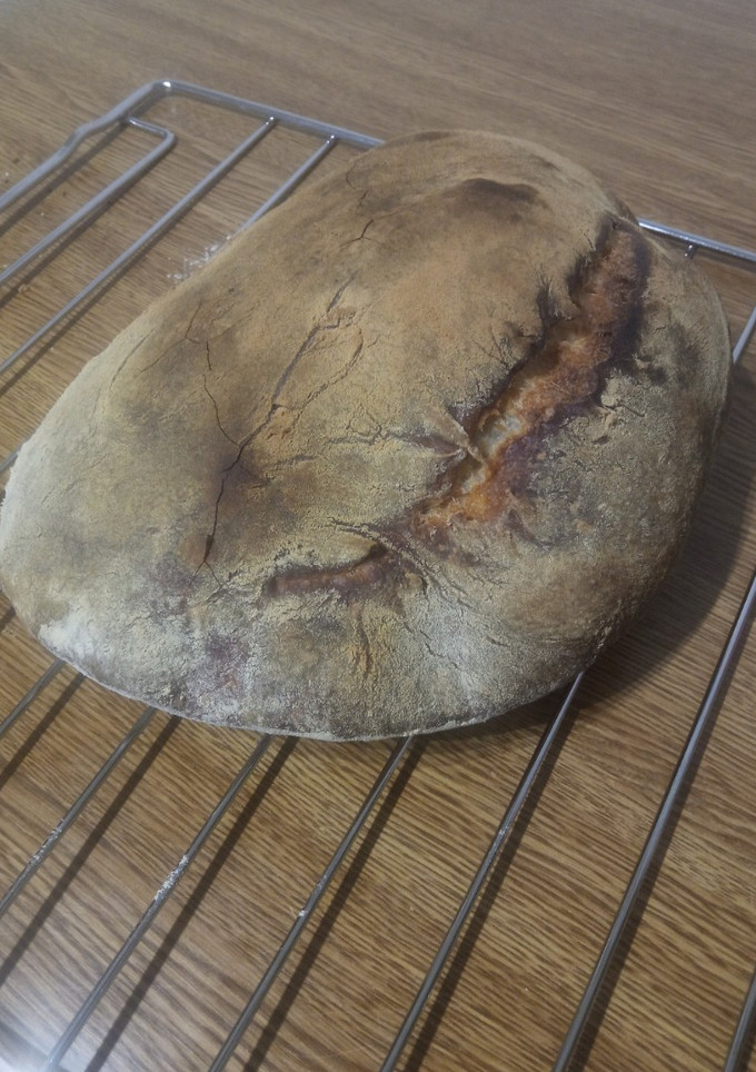 Una foto de Pan de masa madre