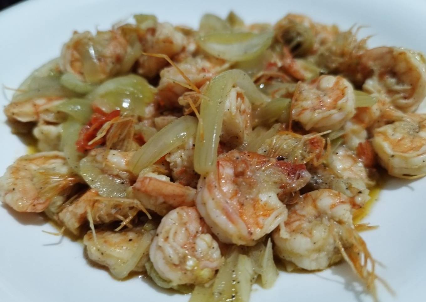 Udang Saus Mentega Bawang Putih