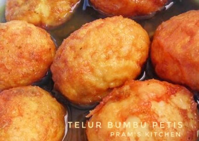 Anti Ribet, Buat Telur Bumbu Petis Bahan Sederhana