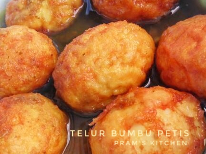 Anti Ribet, Buat Telur Bumbu Petis Bahan Sederhana