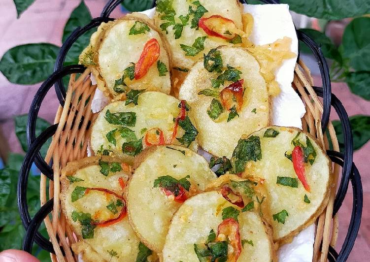 Cara Gampang Membuat Potato Bhajias 🇰🇪, Bisa Manjain Lidah