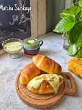 Matcha Sarikaya Salt Bread