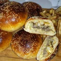 قنابل البرڨر🍔-レシピのメイン写真