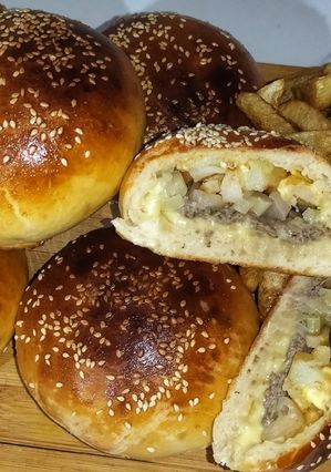 صورة لوصفة قنابل البرڨر🍔