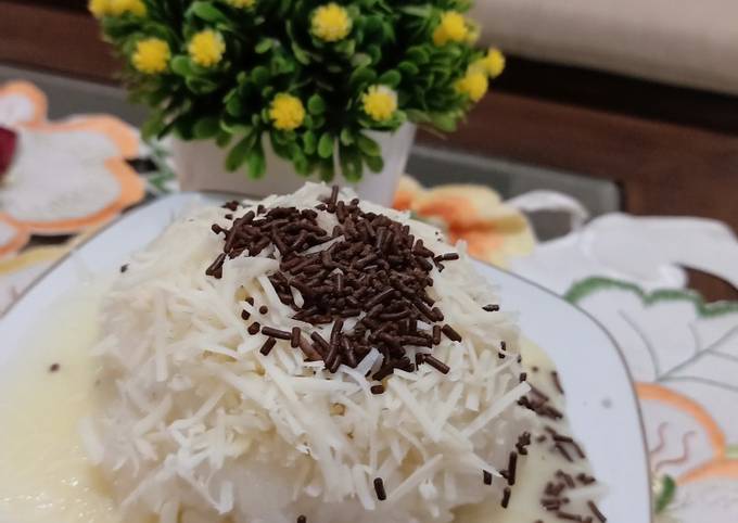 Bagaimana Menyiapkan Ketan Keju Susu Meses Anti Gagal