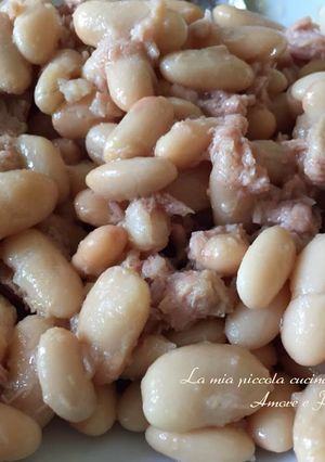Foto di Fagioli cannellini e tonno