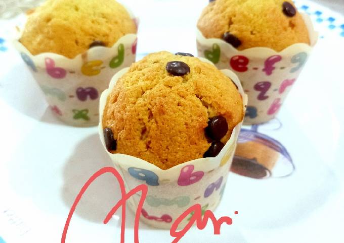 Resep Cup cake talas Anti Gagal