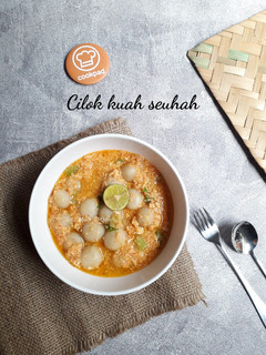 Foto resep Cilok kuah seuhah
