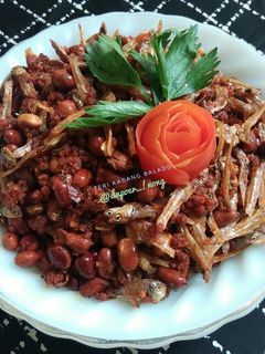 Foto resep Teri Kacang Balado