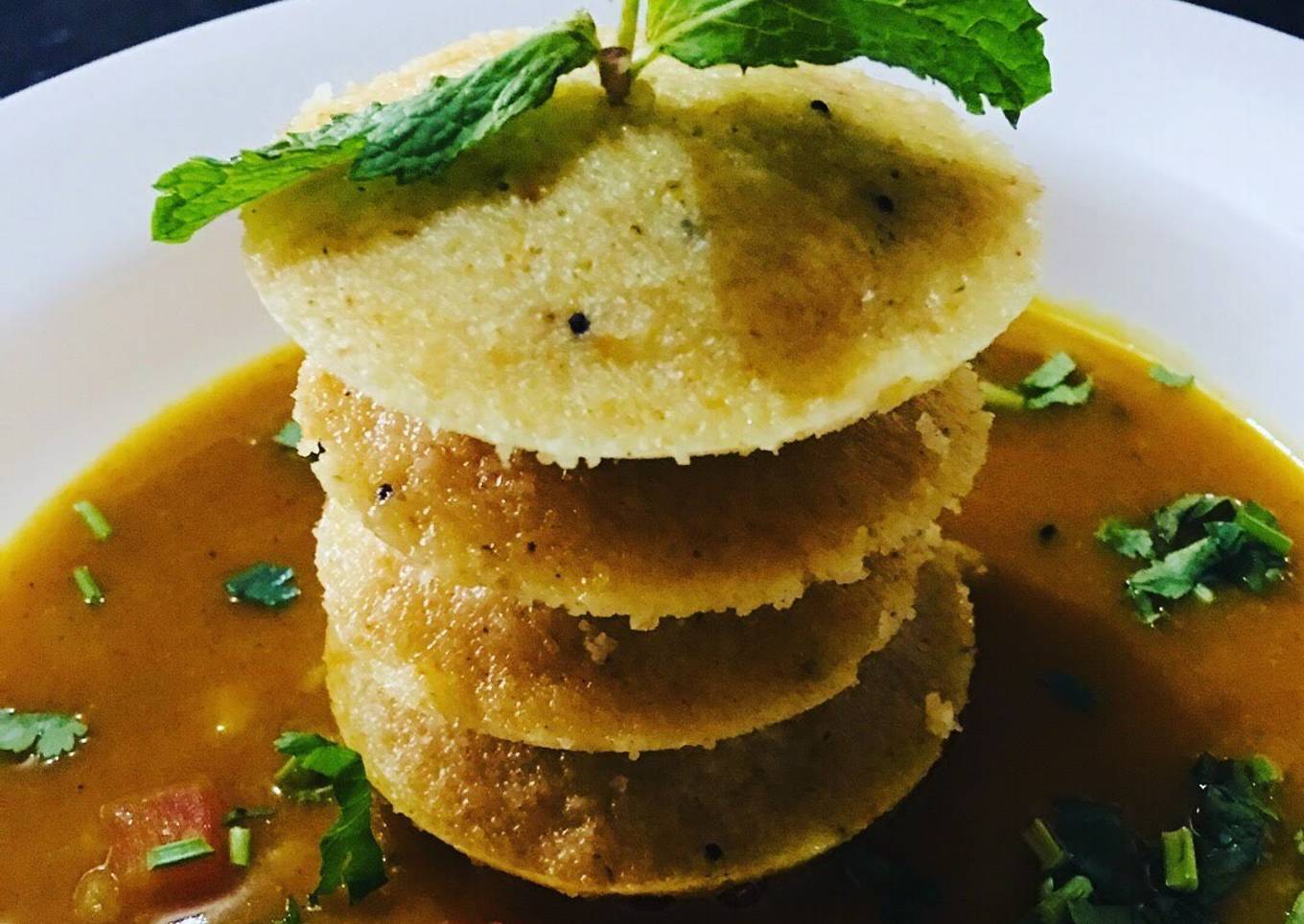 Healthy oats idli