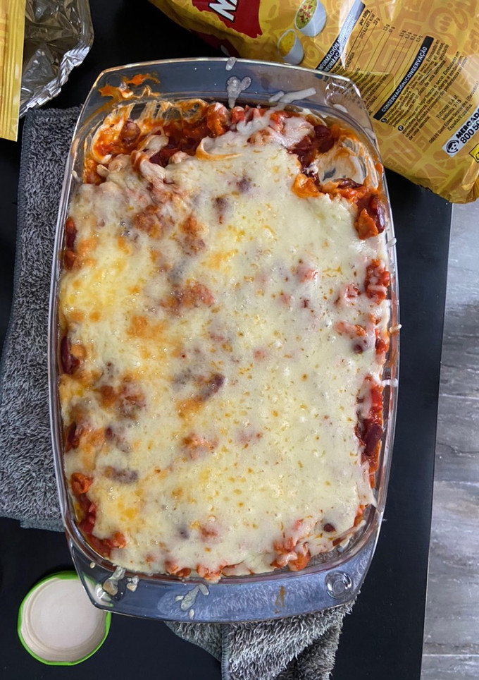 Una foto de Dip para nachos