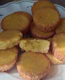 Muffins de mandarinas sin huevo