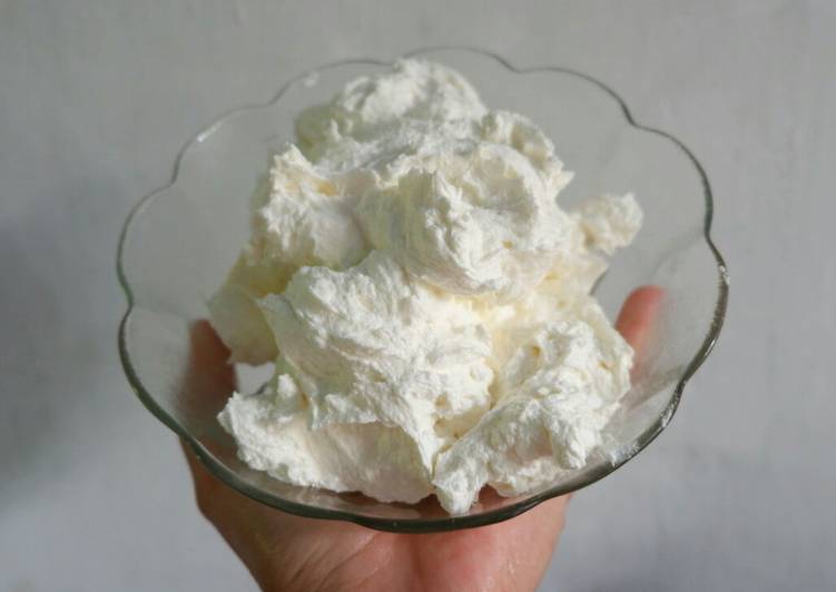 Resep Butter Cream simple Anti Gagal