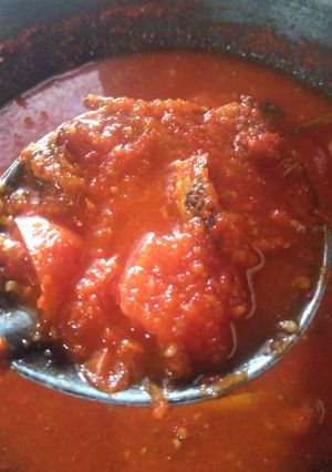 Foto resep Cangkuak ikan asin panggang