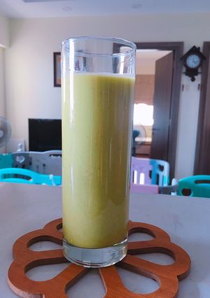 Hình của món Sinh tố bơ.