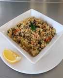 Couscous Salad with roasted vegetables and mixed herbs