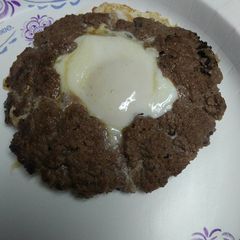 A picture of Toad in a hole, low carb.