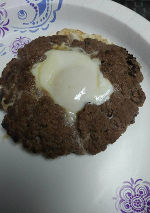 A picture of Toad in a hole, low carb.