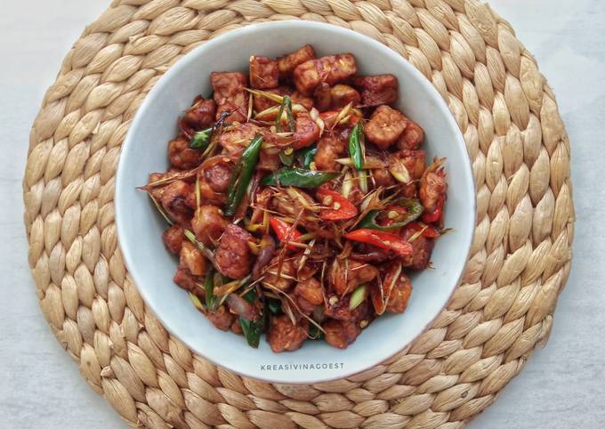 Resep Sambal Goreng Tempe Sereh Oleh Kreasivinagoest Cookpad