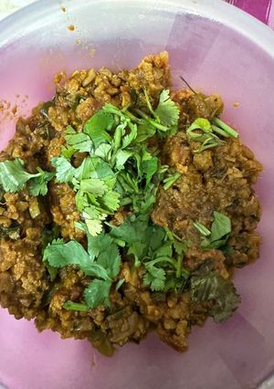 A picture of Soya keema.