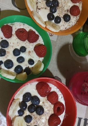 Mascarpone-s gyümölcs "pohár" recept fotója