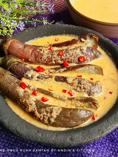 Foto resep Pecak Terong Ungu Kuah Santan