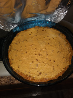 A picture of Pumpkin Cream Cheese Chocolate Chip Dip/Frosting.