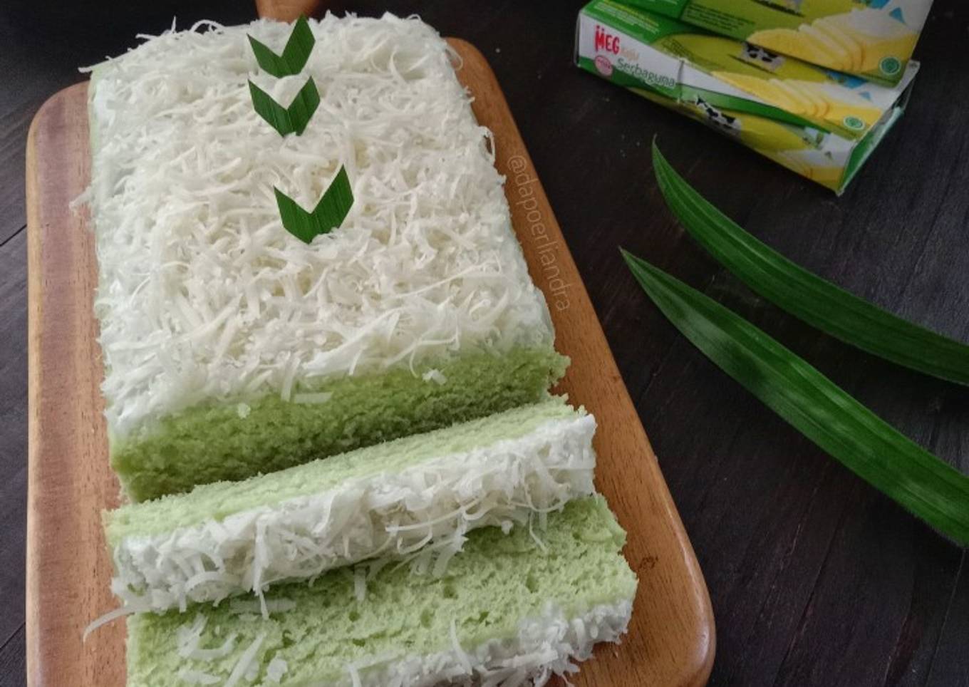 Bolu Keju Pandan