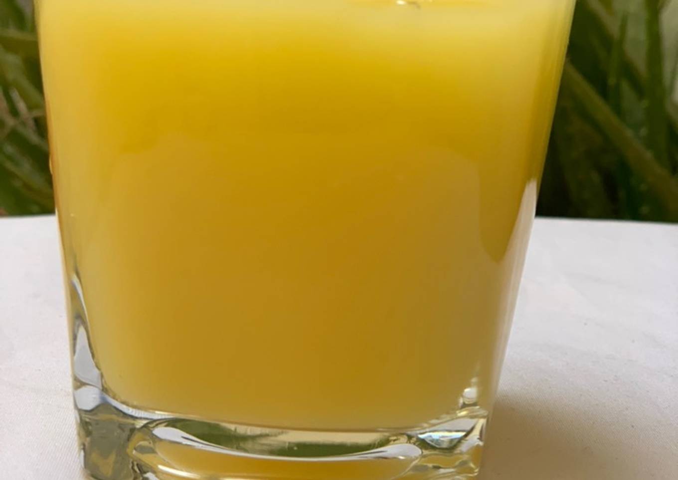 Orange and ginger drink