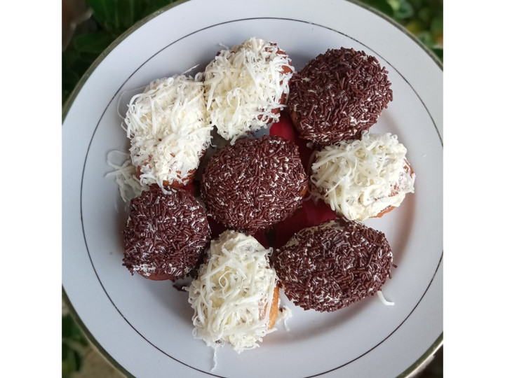 Bagaimana Membuat Bomboloni meses keju 