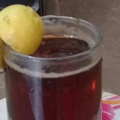 A picture of Lemon ice tea.
