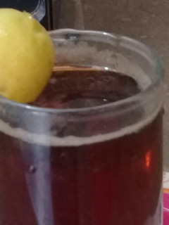 A picture of Lemon ice tea.