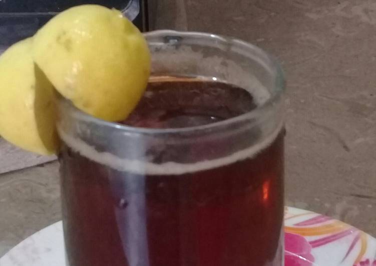 Simple Way to Make Ultimate Lemon ice tea