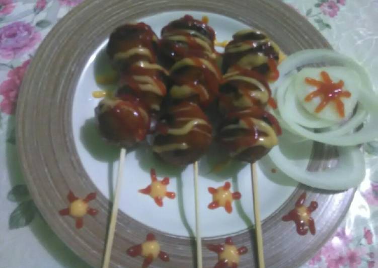 Baso bakar pedes manis