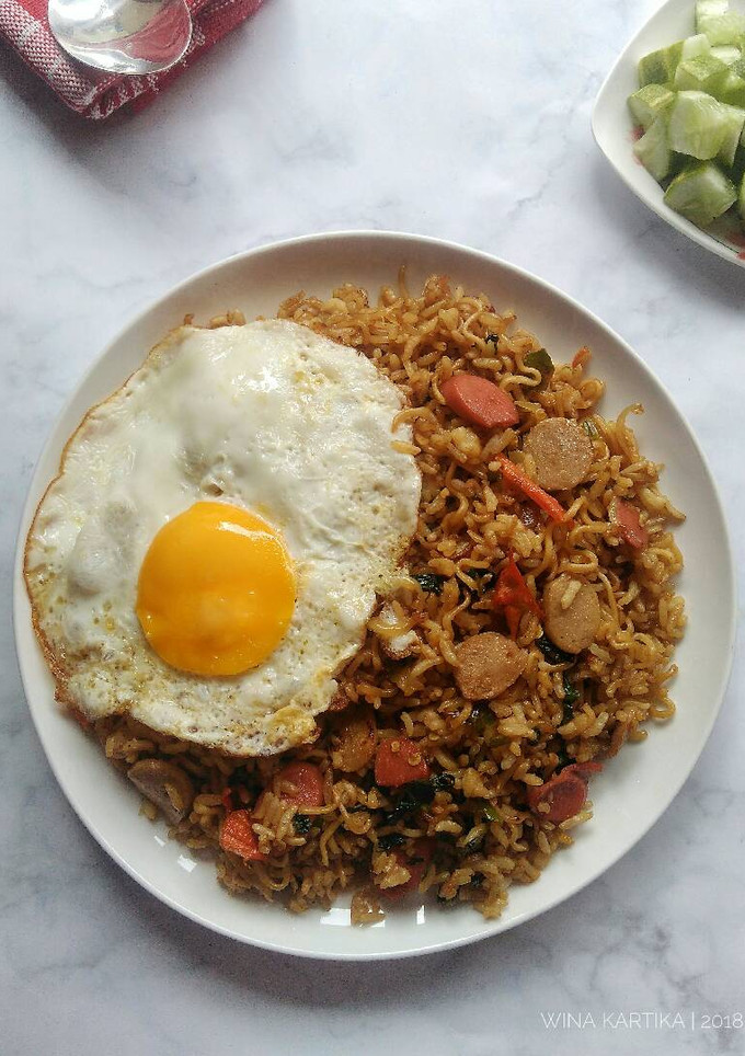 Foto resep Nasi Goreng Mawut #pr_homemadestreetfood