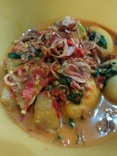 Foto resep Telur tempe kentang bumbu rempah