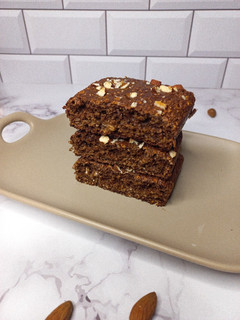 Una foto de Brownie saludable