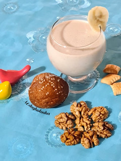 عکسی از دستور 🍀شیر موز بیسکوئیتی🍀