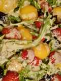 Fruchtiger Wildkräutersalat