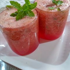 A picture of Plum Sharbat Shorts.