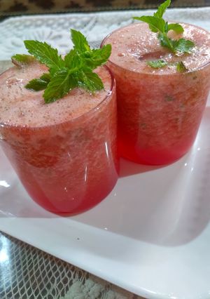 A picture of Plum Sharbat Shorts.