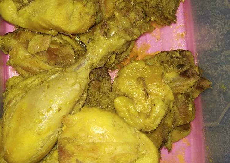 Resep Ayam Ungkep Lengkuas yang Lezat