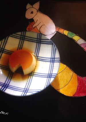 Hình của món Bánh FLAN phô mai.