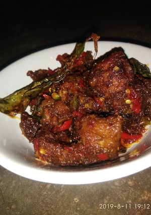 Foto resep Dendeng sapi pedes manis
