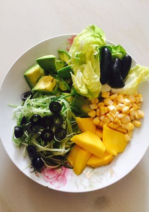 Hình của món Salad mùa hè.