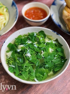 Hình của món Canh Rau Nấu Thịt Cua.