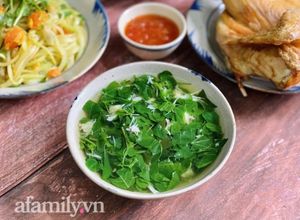 Hình của món Canh Rau Nấu Thịt Cua.